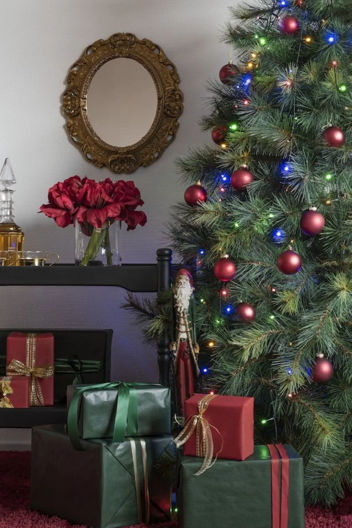 Konst Smide Guirlandes>Konstsmide Christmas Tree Lightset Led, Slinger, Polyvinyl Chloride (Pvc), Groen, Multi, 1,8 M, Ip20