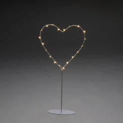 Konst Smide Konstsmide Kerstverlichting Hart 20 Led 2200K Ip20 40 Cm Amber Store
