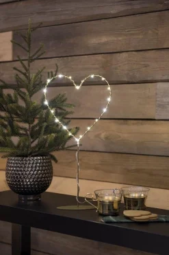 Konst Smide Konstsmide Kerstverlichting Hart 20 Led 2200K Ip20 40 Cm Amber Store