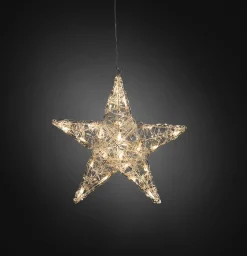 Konst Smide Konstsmide Led Acrylster Kerstverlichting - 34 Cm - 24 Lampjes - 24V - Voor Binnen - Warmwit Flash Sale
