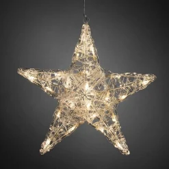 Konst Smide Konstsmide Led Acrylster Kerstverlichting - 34 Cm - 24 Lampjes - 24V - Voor Binnen - Warmwit Flash Sale
