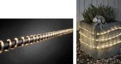 Konst Smide Konstsmide Led Lichtslang 9 Meter, Met Sensor En Timer, Warm Wit - 144 Led's Flash Sale