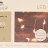 Anna's Collection Koper Kerstverlichting Met Timer 20 Led Lampjes 1 Meter Best Sale