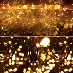 Nampook Koppelbare Ijspegelverlichting - 160 Led - 3M - Warm Wit Binnen/Buiten Verlichting New