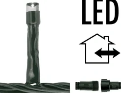 Nampook Koppelbare Ijspegelverlichting - 160 Led - 3M - Warm Wit Binnen/Buiten Verlichting New