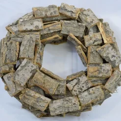 * Kerstkransen>Krans / Decoratie-Krans, Bruin: O 30 X 8 Cm, Hout