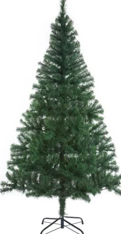 Casaria Kunst Kerstboom, 180 Cm, Standaard, Met Verlichting, 120 X Led Fashion