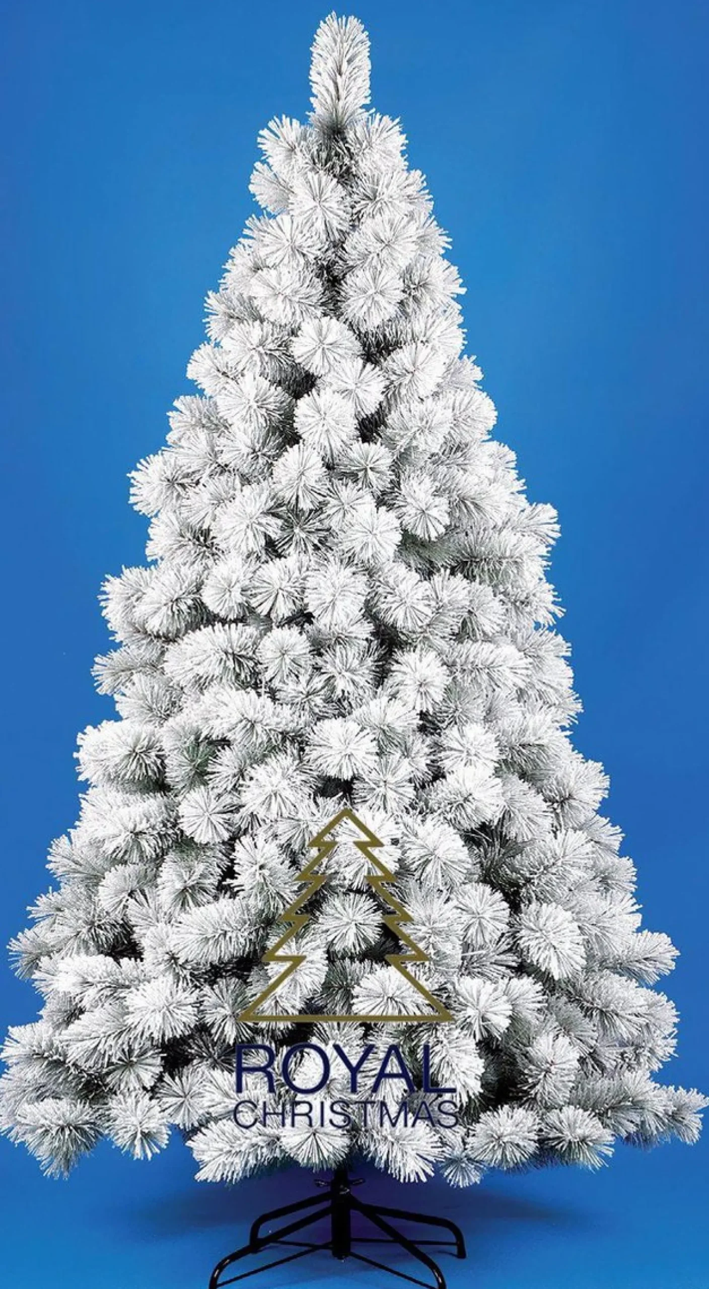 Royal Christmas Kunst Kerstboom Chicago Pp Met Sneeuw / Flock - Lengte 180 Cm - 312 Takken Cheap