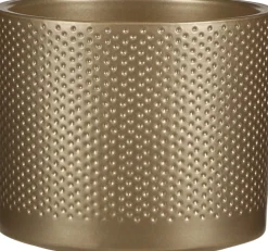 Merkloos Kunst Kerstboom/Kunstboom 75 Cm Met Verlichting Inclusief Gouden Pot - Kunstboompjes/Kerstboompjes Best