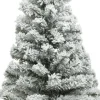 Everlands Kunstboom/Kunst Kerstboom Met Sneeuw 90 Cm - Kunst Kerstboompjes/Kunstboompjes - Kerstversiering Store
