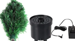 Merkloos Kunstkerstboom - 65 X 35 Cm - Groen - Met Verlichting Discount