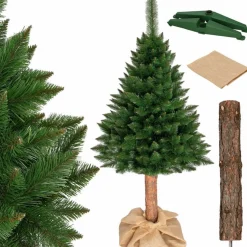 Viking Choice Kunstkerstboom 160 Cm - Spar Met Houten Stam Best Sale