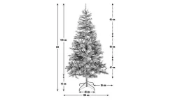 Argos Kunstkerstboom 6Ft Versierd Met Traditionele Dennenappels En Rustieke Bessen | 180 X 100Cm Fashion