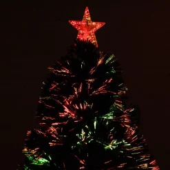 ChristmasGoodz Kunstkerstboom Met Glasvezel Verlichting En Decoratie - Kerstboom - Kerst - Led - 120 Cm Hot