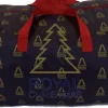 Royal Christmas Kunstkerstboom Opbergtas Deluxe - Kleur Blauw - © - Lengte 120 Cm X Breedte 43 Cm - Met Handige Ritssluiting En Handvaten Best