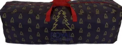 Royal Christmas Kunstkerstboom Opbergtas Deluxe - Kleur Blauw - © - Lengte 120 Cm X Breedte 43 Cm - Met Handige Ritssluiting En Handvaten Best
