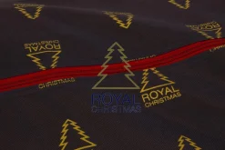 Royal Christmas Kunstkerstboom Opbergtas Deluxe - Kleur Blauw - © - Lengte 120 Cm X Breedte 43 Cm - Met Handige Ritssluiting En Handvaten Best