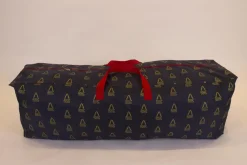 Royal Christmas Kunstkerstboom Opbergtas Deluxe - Kleur Blauw - © - Lengte 120 Cm X Breedte 43 Cm - Met Handige Ritssluiting En Handvaten Best