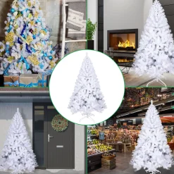 Merkloos Kunstkerstboom Premium Pvc Kerstboom – Hoogte 180 Cm Volle Kerstboom Eenvoudige Opbouw Clearance