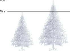 Casaria Kunstkerstboom, Wit, 180 Cm, Kerstboom, Met Standaard Online