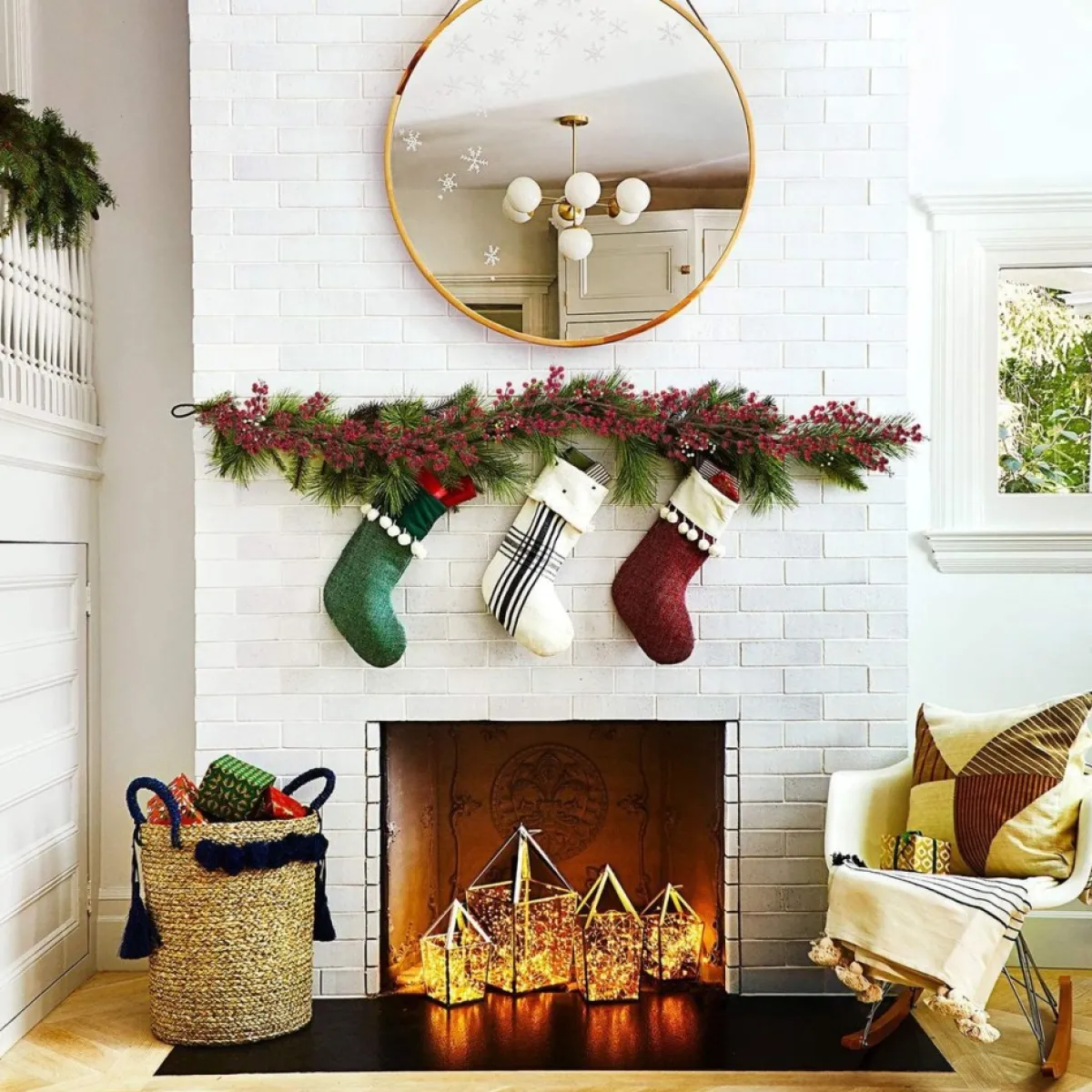 Selwo Guirlandes>Kunstmatige Rode Bessenslinger, Bessenslinger, Bourgogne Bessen Slinger Voor Kerstdecoratie