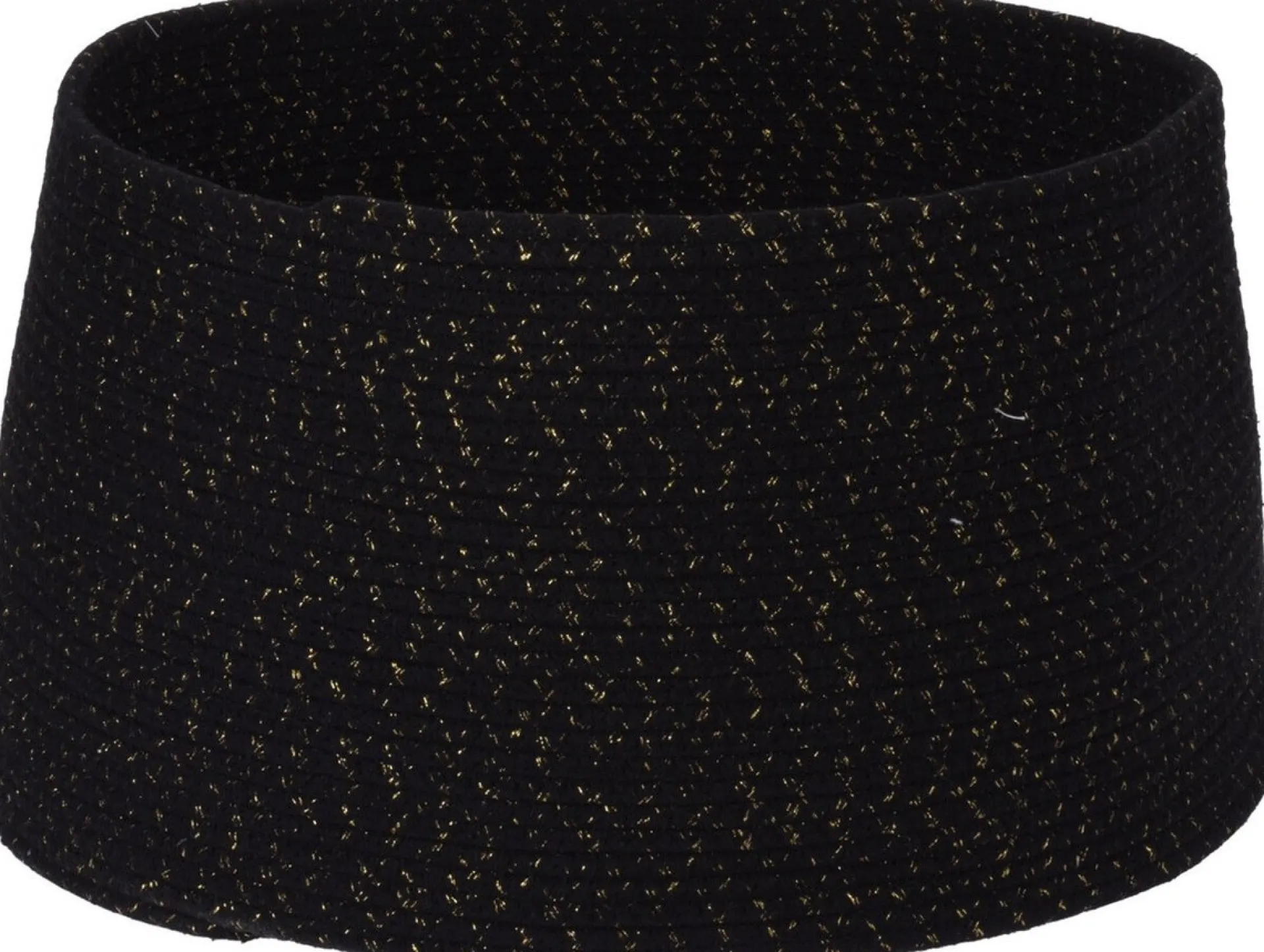 Merkloos Kunststof Kerstboomrok/Kerstboommand Zwart 57 Cm Voor Kerstbomen Van 150-180 Cm New