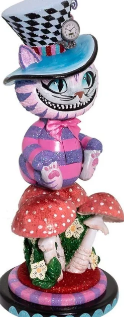 Kurt S. Adler Kerstbeelden> - Notenkraker - Cheshire Cat (Uit Alice In Wonderland)