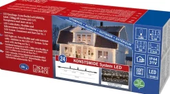 Konst Smide Led Clusterverlichting Buiten - Koppelbaar - Amber 2200K - Frosted - 230 Leds - 5 Meter Best Sale