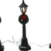 Banzaa Kerststallen>Led Kerstdorp Verlichting Lantaarn Set 3 Stuks