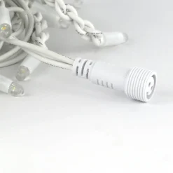 Solistech Led Kerstverlichting Eter Koppelbaar - 50 Lichtpuntjes - Ip65 Waterdicht - Extra Warm Wit 2200K - Hoogwaardige Rubberen Kabel - Energiezuinig 3W - Incl. Stekker 5 M Sale