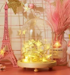 Brill-ligfut Led Lampjes Slinger - Sterretjes - 3 Meter - 20 Lichtjes - Warm White - Lichtsnoer - Batterij - Knipperfunctie - Slaapkamer Online