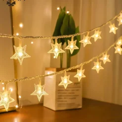 Brill-ligfut Led Lampjes Slinger - Sterretjes - 3 Meter - 20 Lichtjes - Warm White - Lichtsnoer - Batterij - Knipperfunctie - Slaapkamer Online