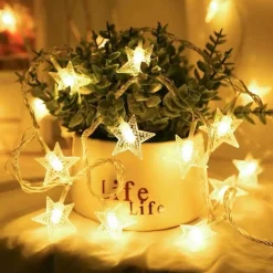 Brill-ligfut Led Lampjes Slinger - Sterretjes - 3 Meter - 20 Lichtjes - Warm White - Lichtsnoer - Batterij - Knipperfunctie - Slaapkamer Online