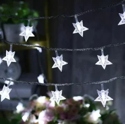 Brill-ligfut Led Lampjes Slinger - Sterretjes - 3 Meter - 20 Lichtjes - Cold White - Lichtsnoer - Batterij - Slaapkamer - Kerst Outlet