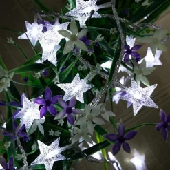 Brill-ligfut Led Lampjes Slinger - Sterretjes - 3 Meter - 20 Lichtjes - Cold White - Lichtsnoer - Batterij - Slaapkamer - Kerst Outlet