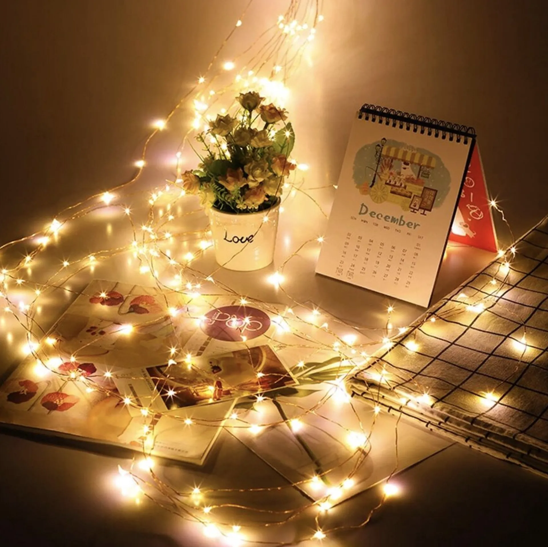 Merkloos Led Lampjes Verlichtingsbundel - 10 Strengen Van 80 Cm - Kerst Versiering - Regen / Ijs / Waterval Lichtjes - Fairy Lights - Draadverlichting Cheap