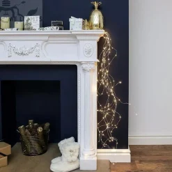 Merkloos Led Lampjes Verlichtingsbundel - 10 Strengen Van 80 Cm - Kerst Versiering - Regen / Ijs / Waterval Lichtjes - Fairy Lights - Draadverlichting Cheap