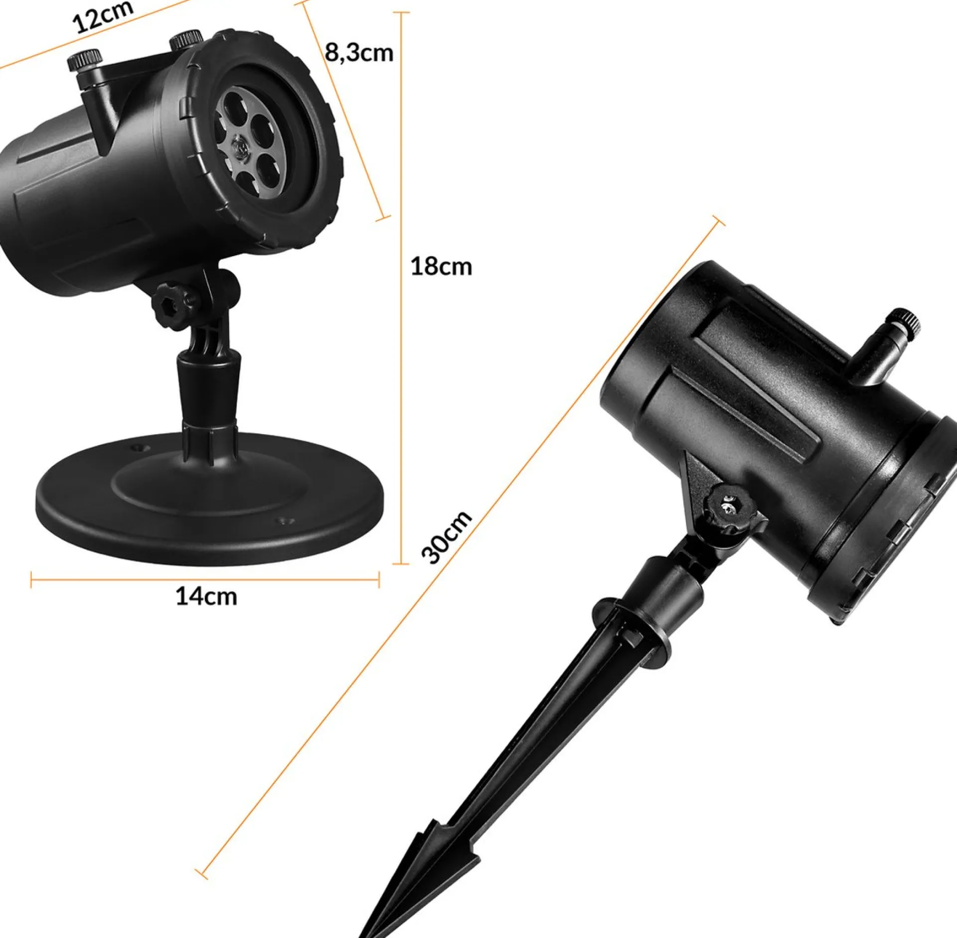 Merkloos Led Laser Licht Projector | 72 Motieven | Kerst Verlichting | Verschillende Thema's | Voor Buiten & Binnen | Shop