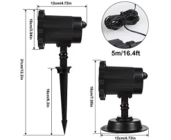 Xd Xtreme Led Laserprojector - Energiebesparend - Lamp - Sneeuwvlok - Voor Binnen En Buiten - Kerstverlichting Online