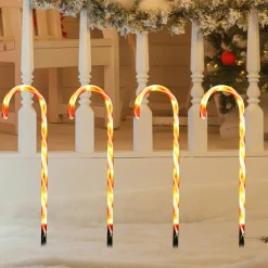 Alizendeh Led Licht Ketting Buiten Zuurstok Touw Licht Kerstverlichting Hot