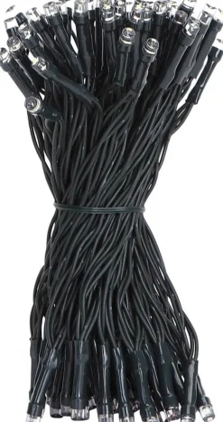 Qualu Led Lichtsnoer Met Zonne-Energie - Dag En Nacht Sensor - Igia Teron - 0.06W - 11.9 Meter - 100 Led's Meerkleurig - Waterdicht Ip44 - Zwart Online