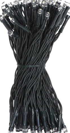 BES LED Led Lichtsnoer Met Zonne-Energie - Dag En Nacht Sensor - Aigi Teron - 0.06W - 11.9 Meter - 100 Led's Meerkleurig - Waterdicht Ip44 - Zwart Online