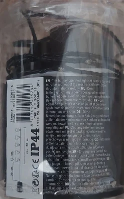 Merkloos Led Snoer, Led Warm Wit, Lichtsnoer, Verlichting - Kerstmis - Sfeer - Decoratie. Outlet