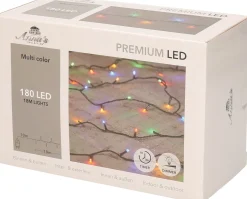 Anna's Collection Led Verlichting Multi Color 180Led / 13,5M Incl. Trafo 8/Functions Contr. 8/16U Timer New