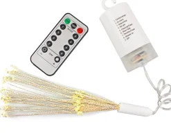 Telestore Led Verlichting Op Batterij - Lampjes - Fireworks Led Lights - Sfeerverlichting - Feestverlichting Vuurwerkverlichting Op Battterij - 30 Cm - Met Afstandbediening Fashion