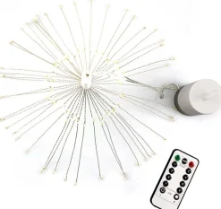 Telestore Led Verlichting Op Batterij - Lampjes - Fireworks Led Lights - Sfeerverlichting - Feestverlichting Vuurwerkverlichting Op Battterij - 30 Cm - Met Afstandbediening Fashion
