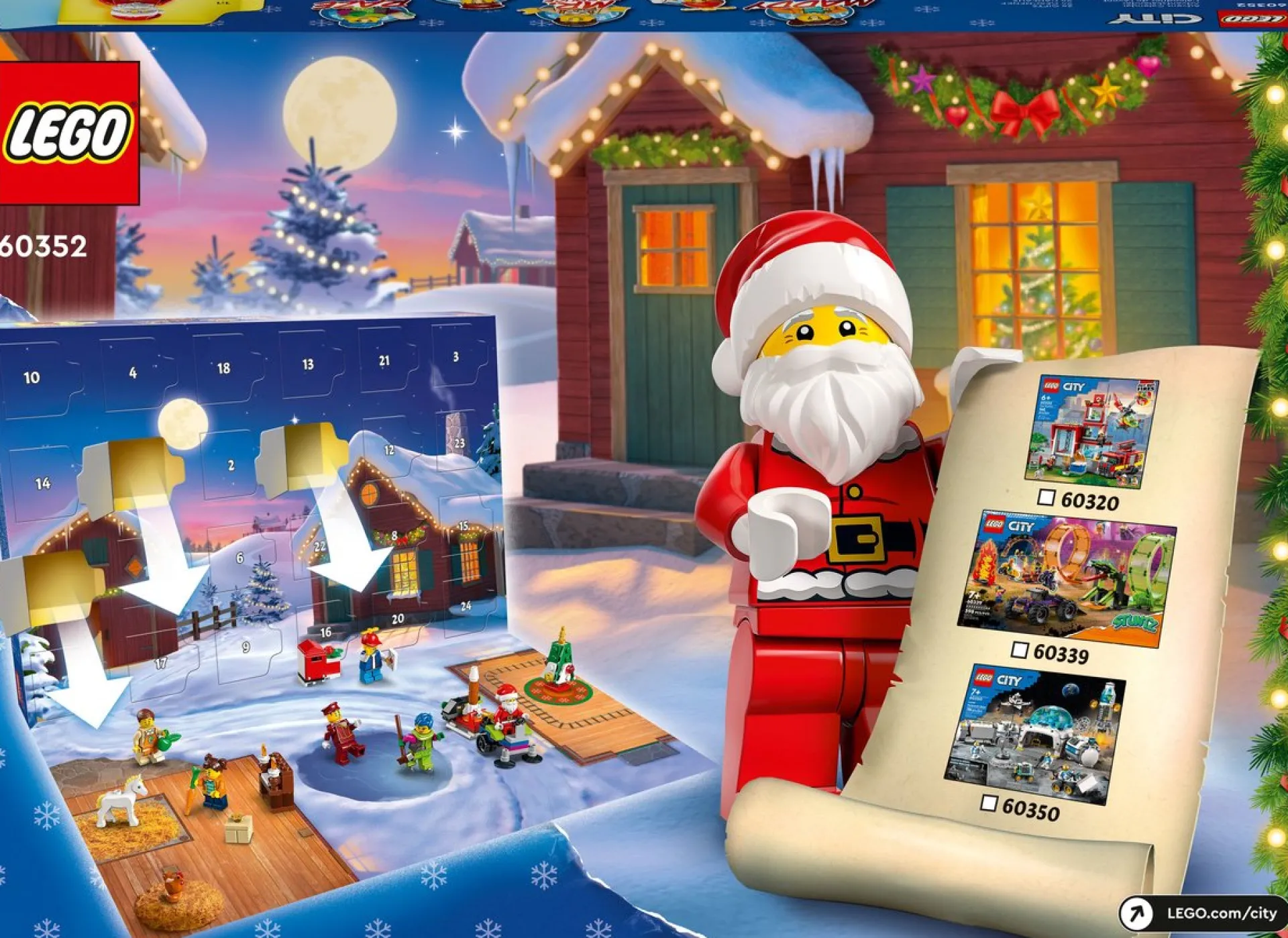 LEGO City Adventskalender 2022 - 60352 Clearance