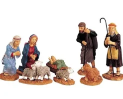 Lemax Kerststallen> - Nativity Figurines Set Of 8