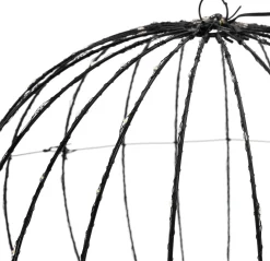 Merkloos Lichtbol Van Metaal Met Timer Warm Licht 40 Cm - Kerstversiering Flash Sale