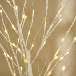 Zenzee Lichtboom - Lichttakken - Led Boom - Kerstverlichting - Lichttak - Kerstversiering - Kerst - 180 Cm - 96 Led's - Warmwit Fashion